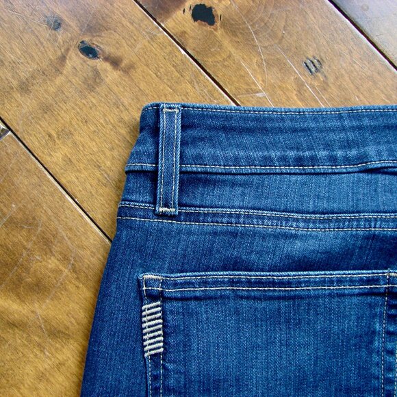 PAIGE Verdugo Ankle Jeans Alden Dark Wash Skinny Straight Size 31 - Picture 15 of 16